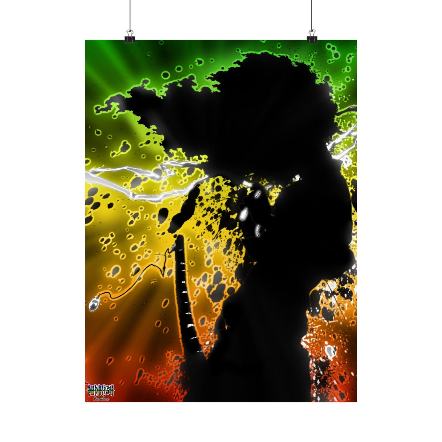 The Afro Experience Matte Vertical Poster