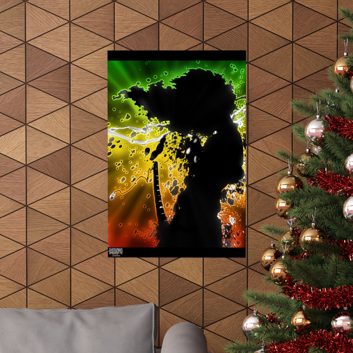 The Afro Experience Matte Vertical Poster