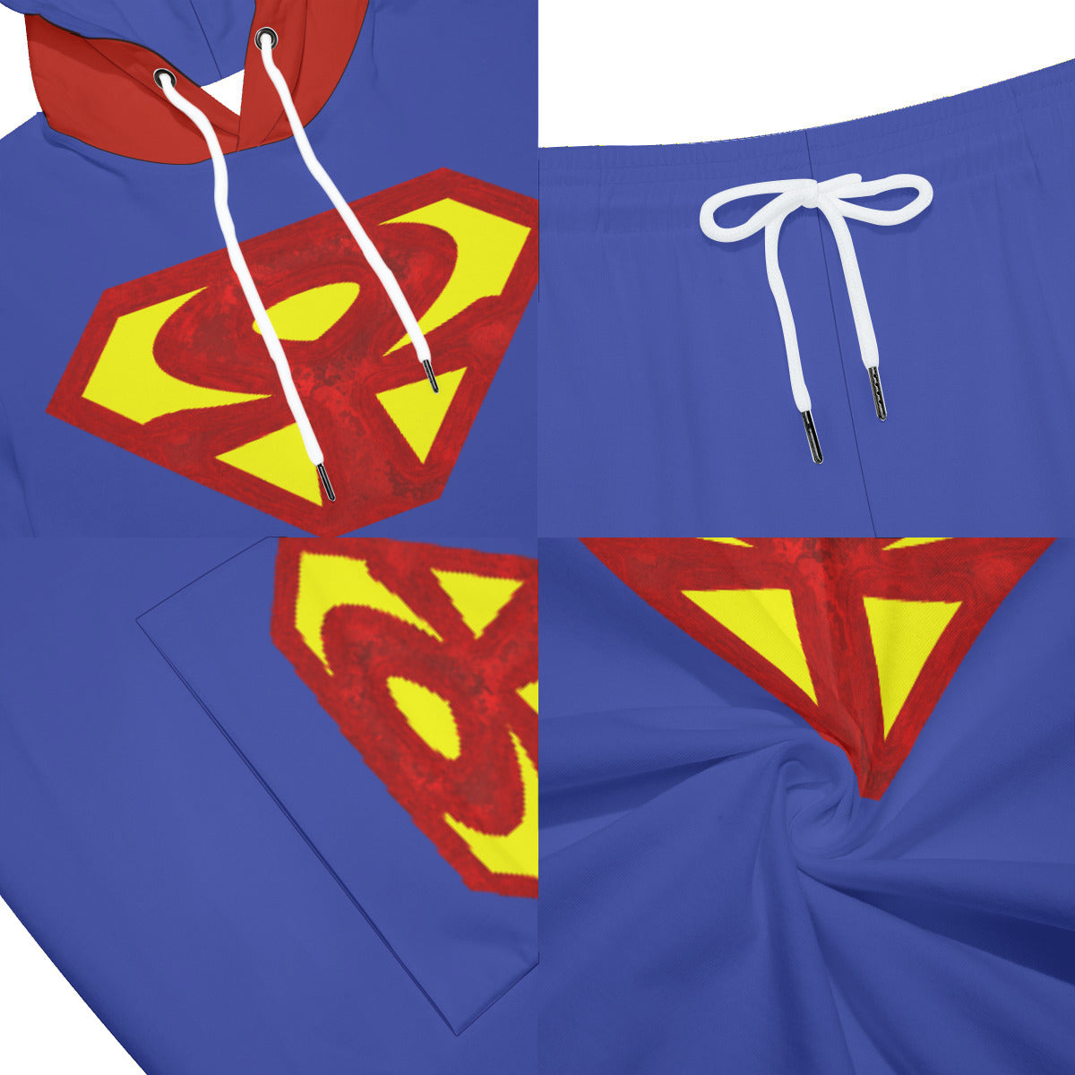 Super-Ankh Short Set w Hoodie
