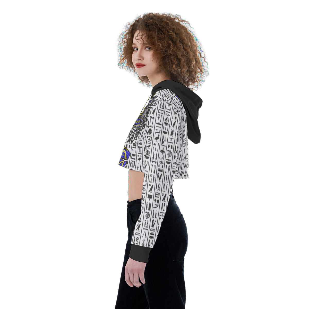 Eye AM KMT Women's Crop Top Hoodie