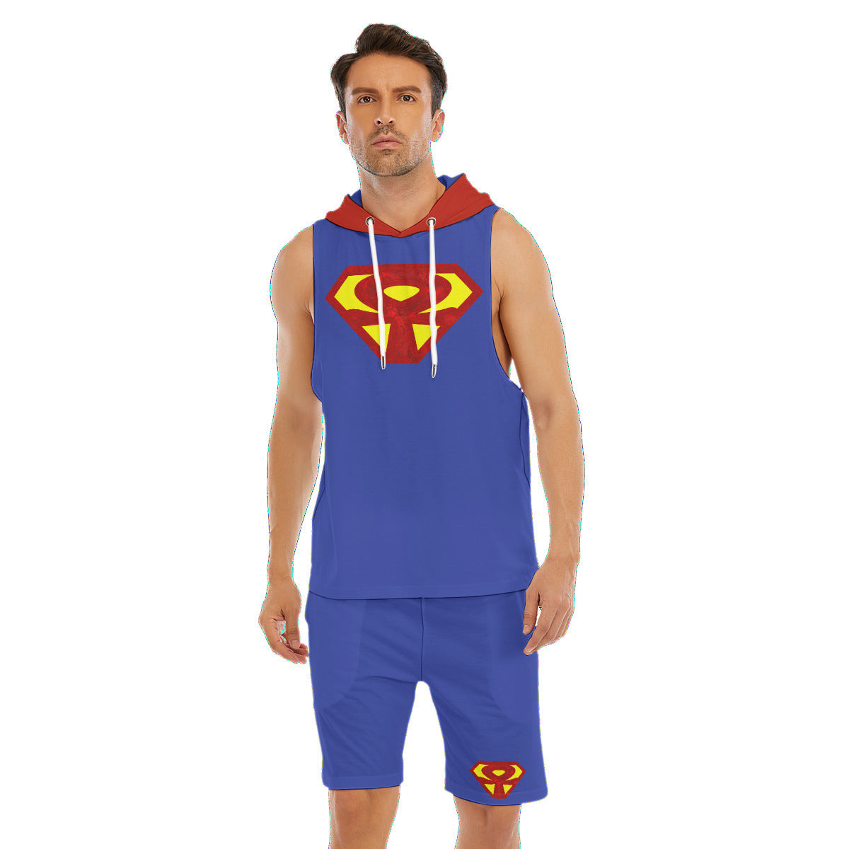 Super-Ankh Short Set w Hoodie