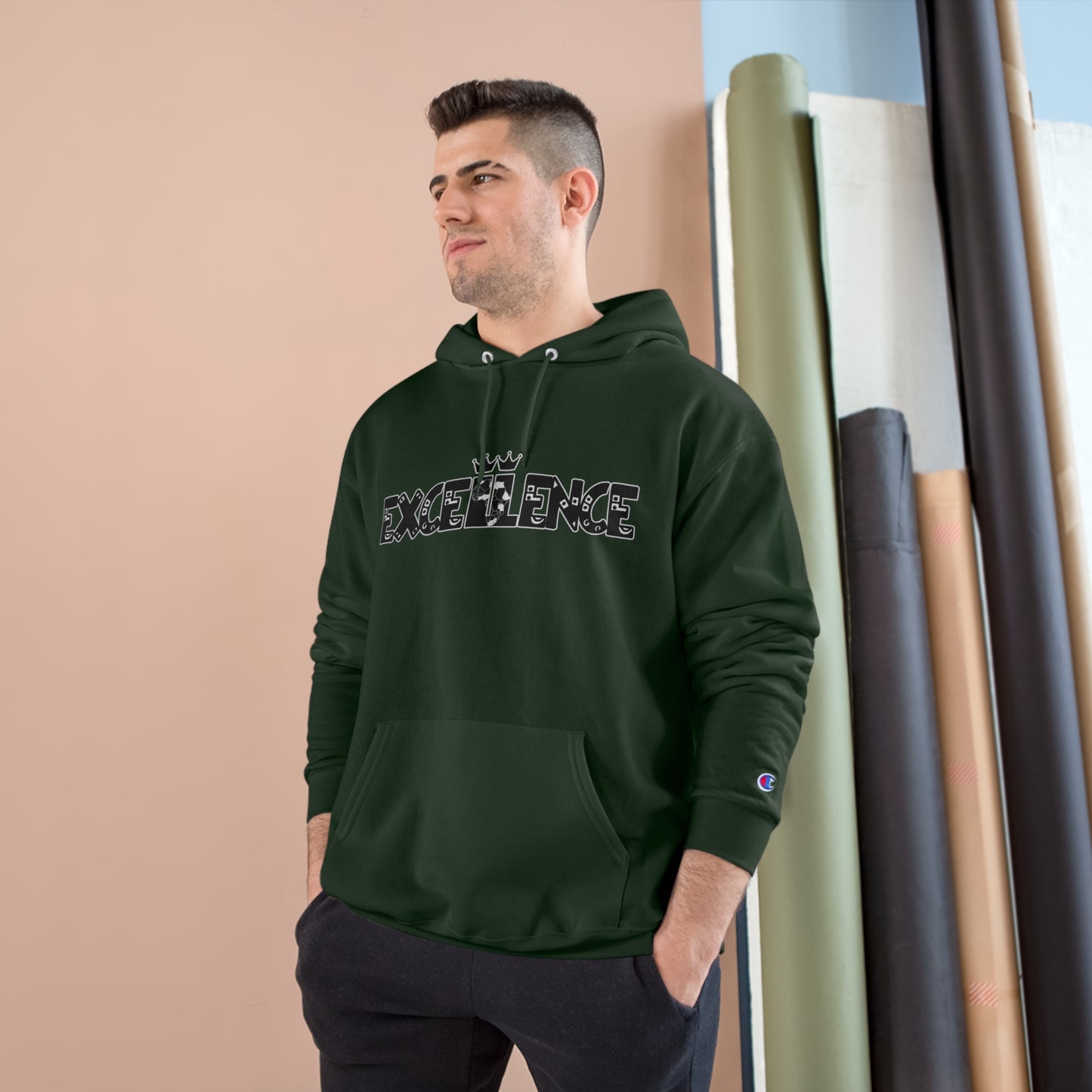 ExceLLence Blackout Champion Hoodie