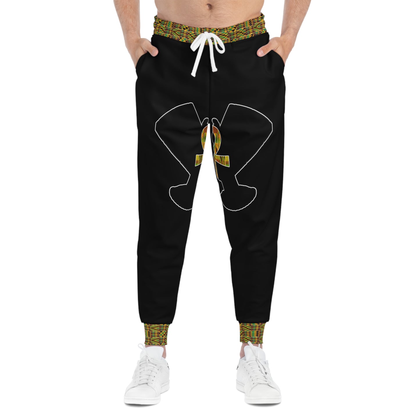 Grand Vibing Kente Joggers - Queens