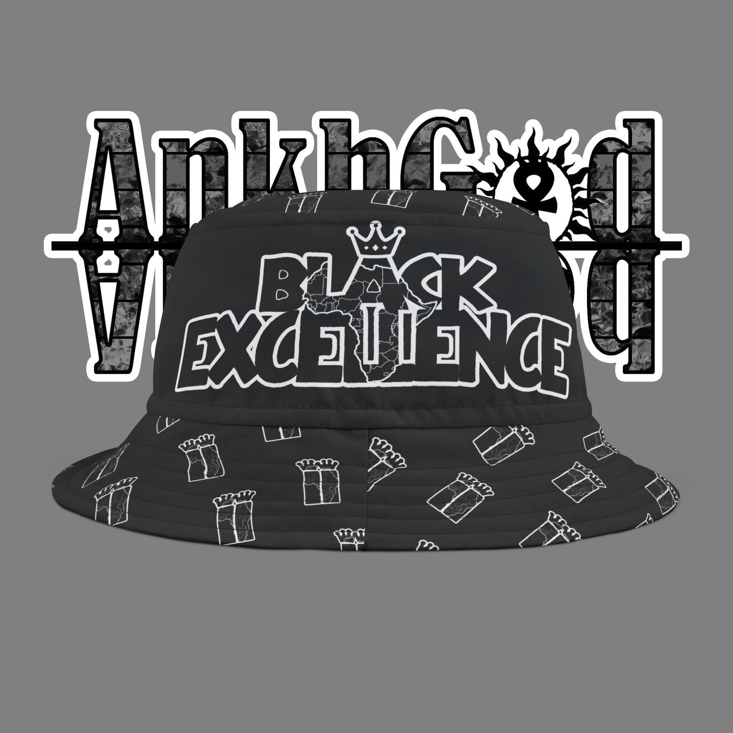 Be Bold, Be ExceLLence Bucket Jone - Black
