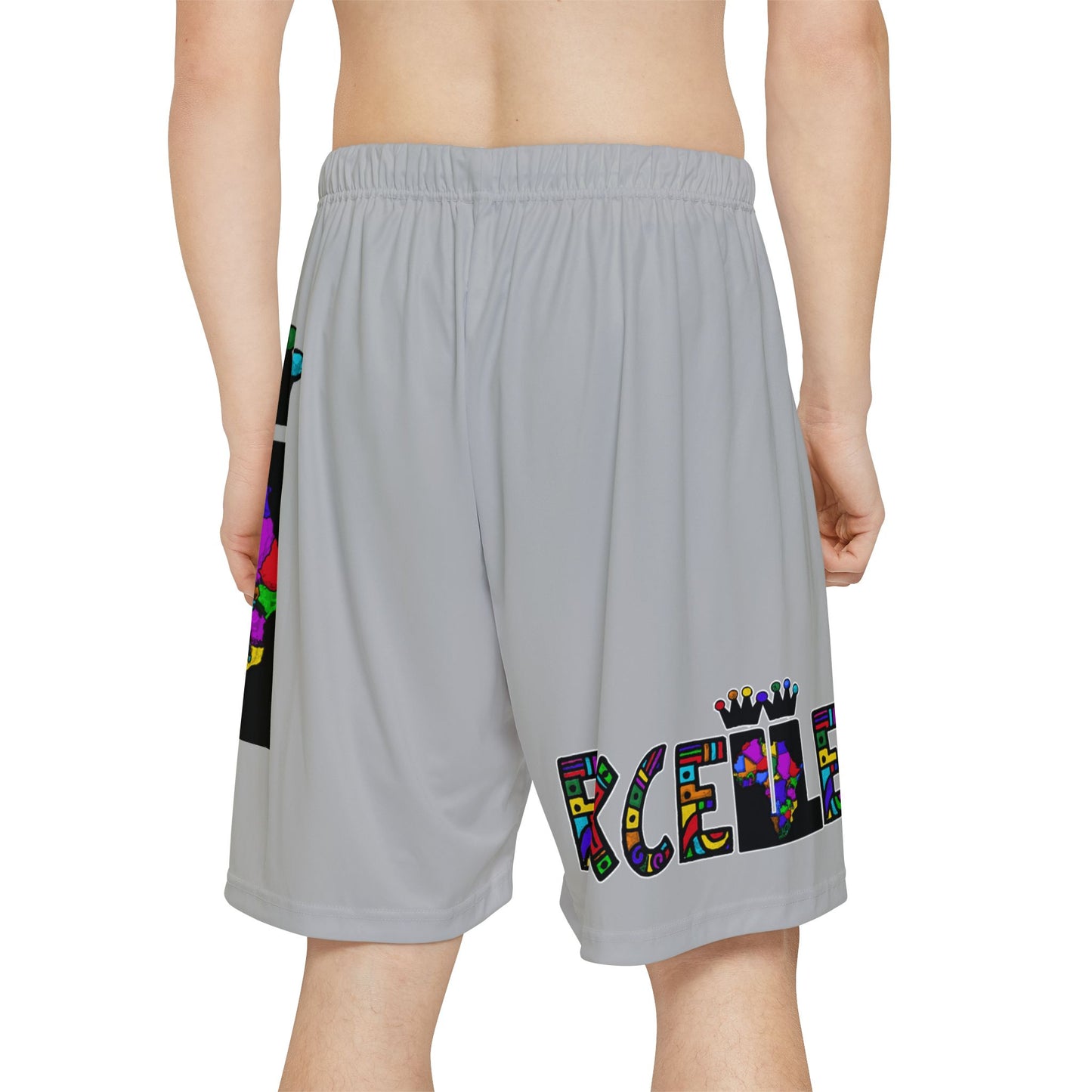 Black ExceLLence All Over Printed Shorts