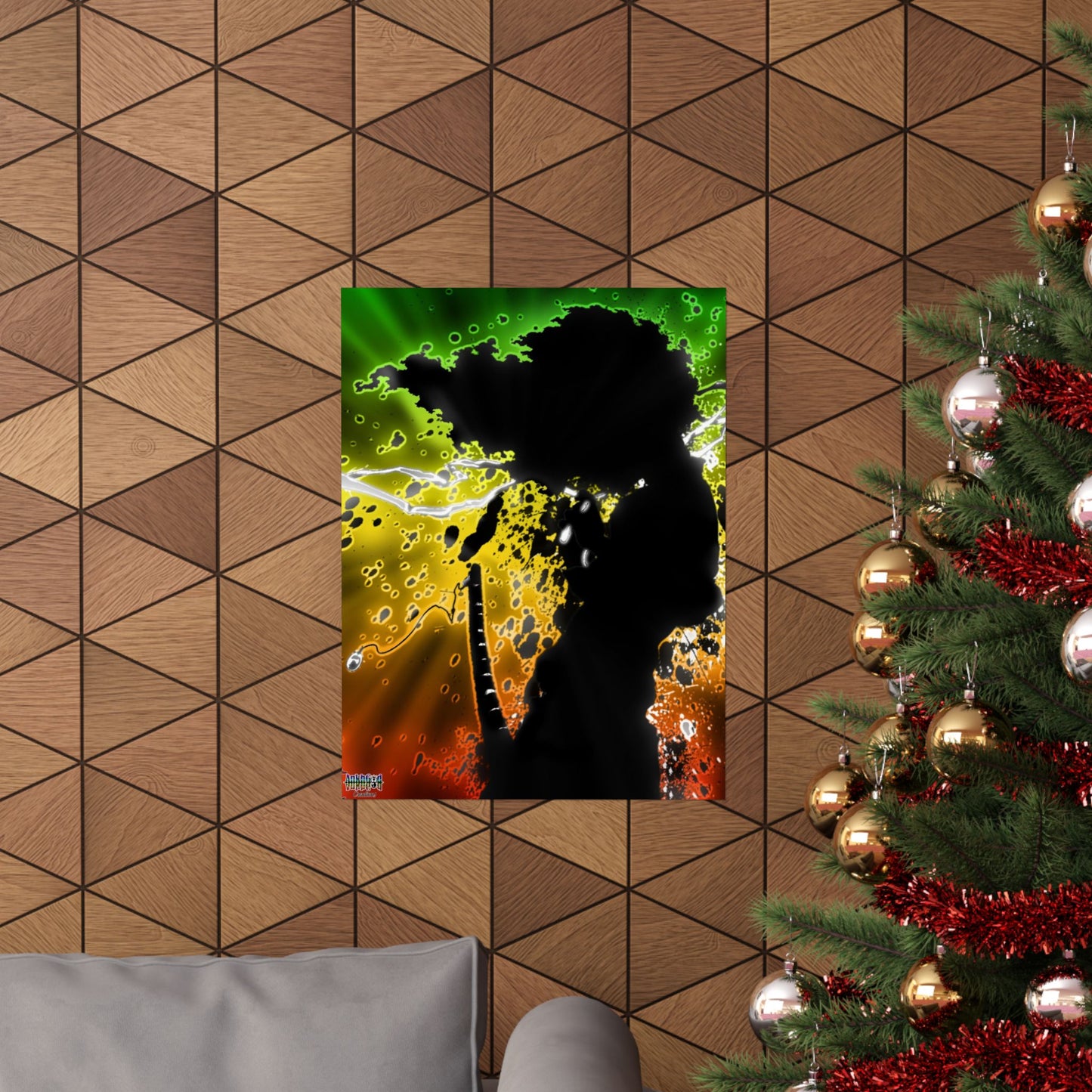 The Afro Experience Matte Vertical Poster