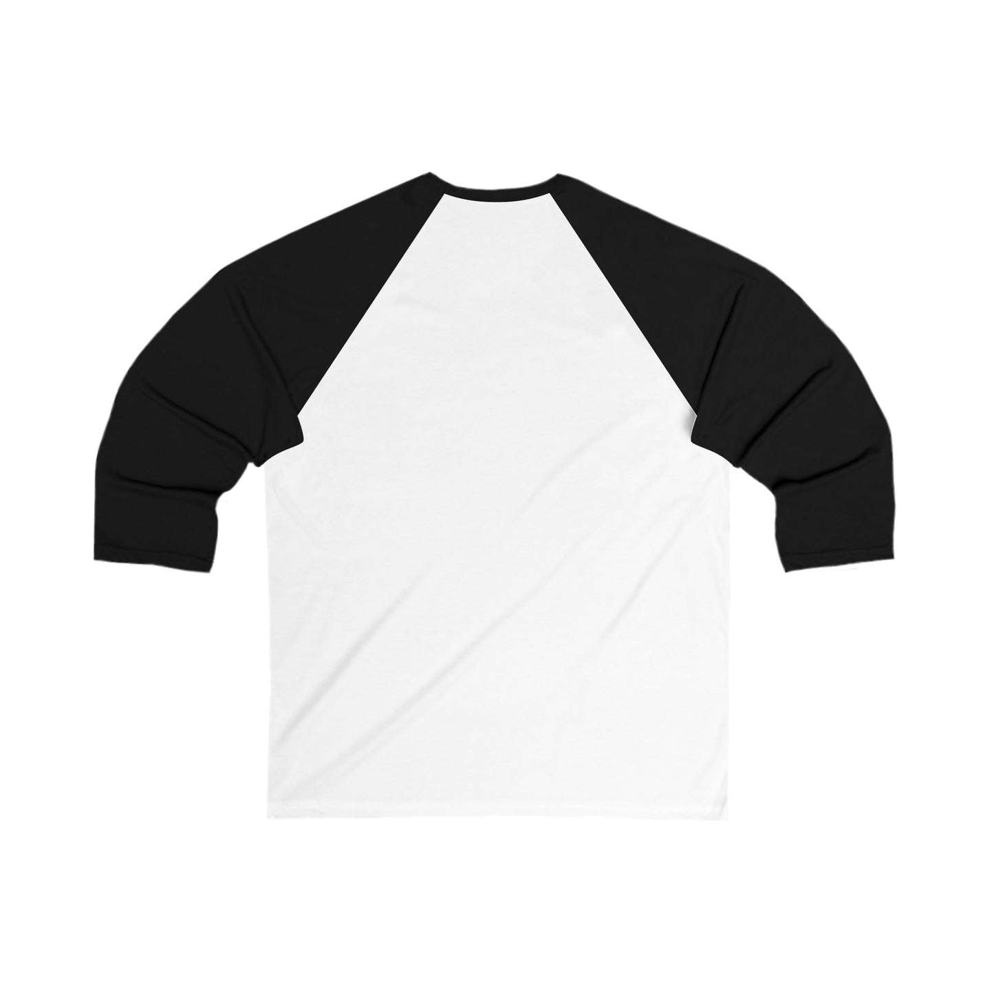 Grand Vibing 3\4 Sleeve Baseball Tee (BnW Logo) - Queens