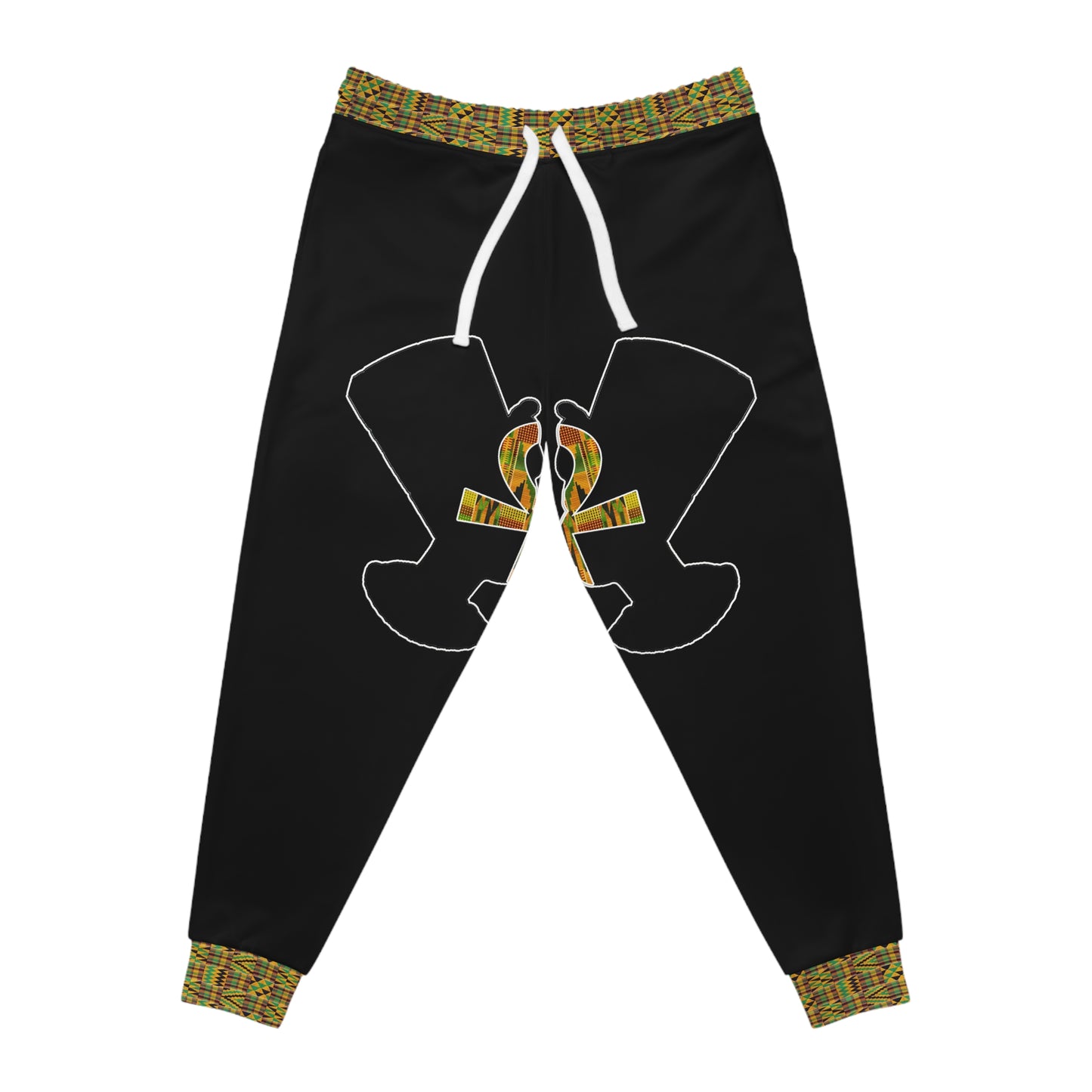 Grand Vibing Kente Joggers - Queens