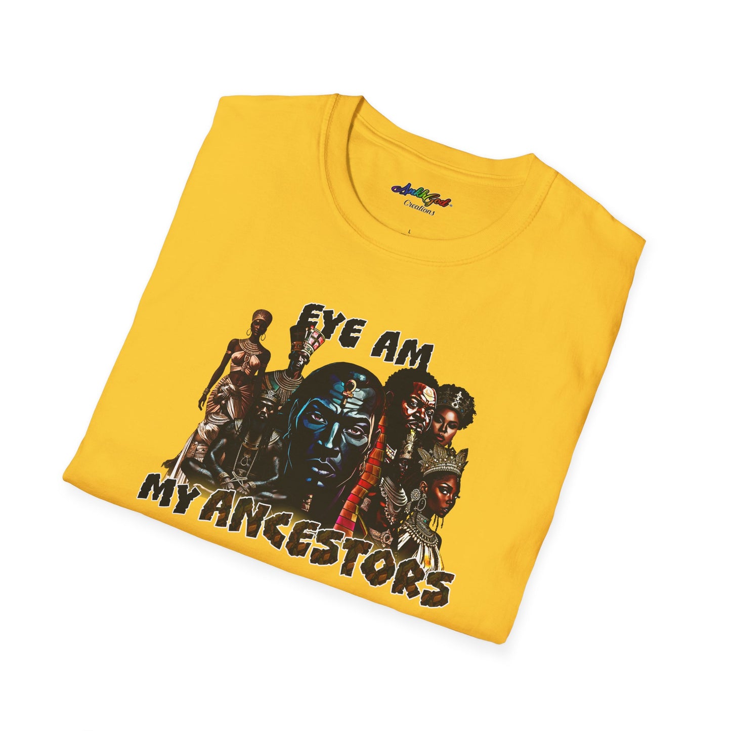 Eye Am My Ancestors' Design | Softstyle Tee (Kings)