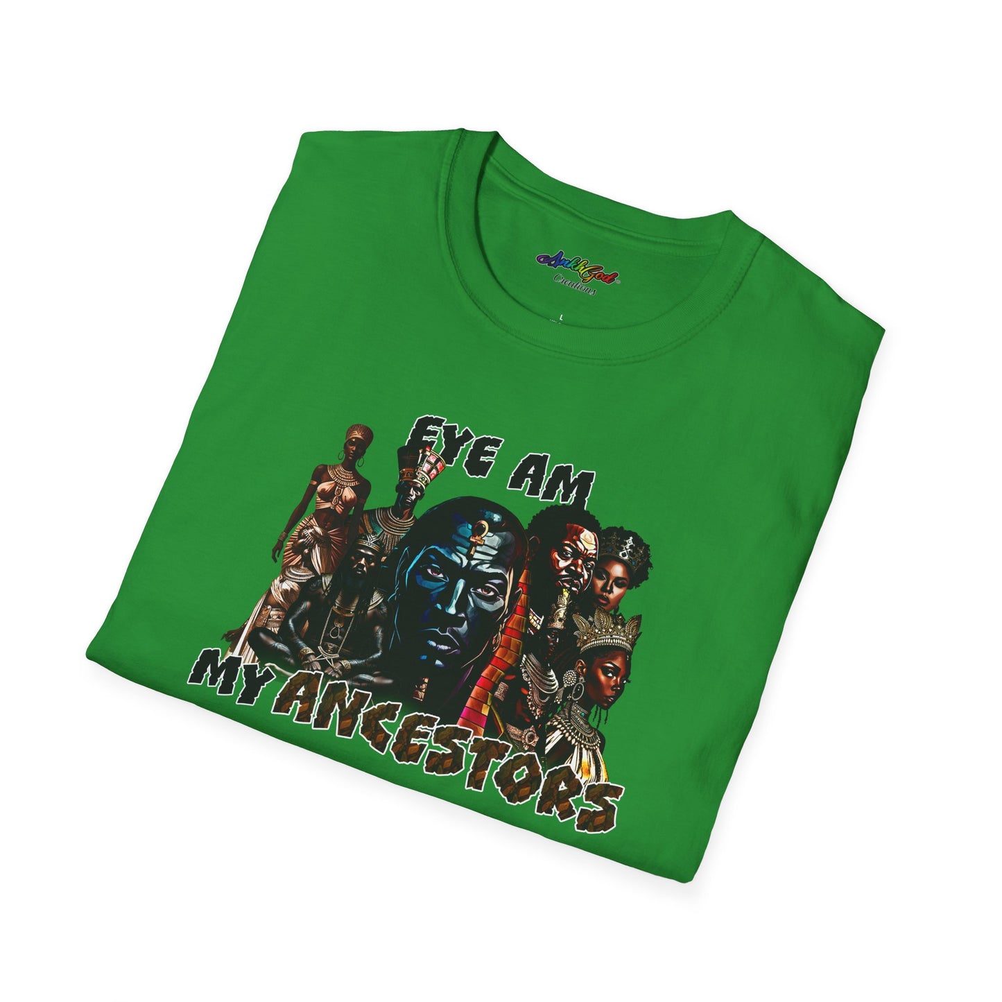 Eye Am My Ancestors' Design | Softstyle Tee (Kings)