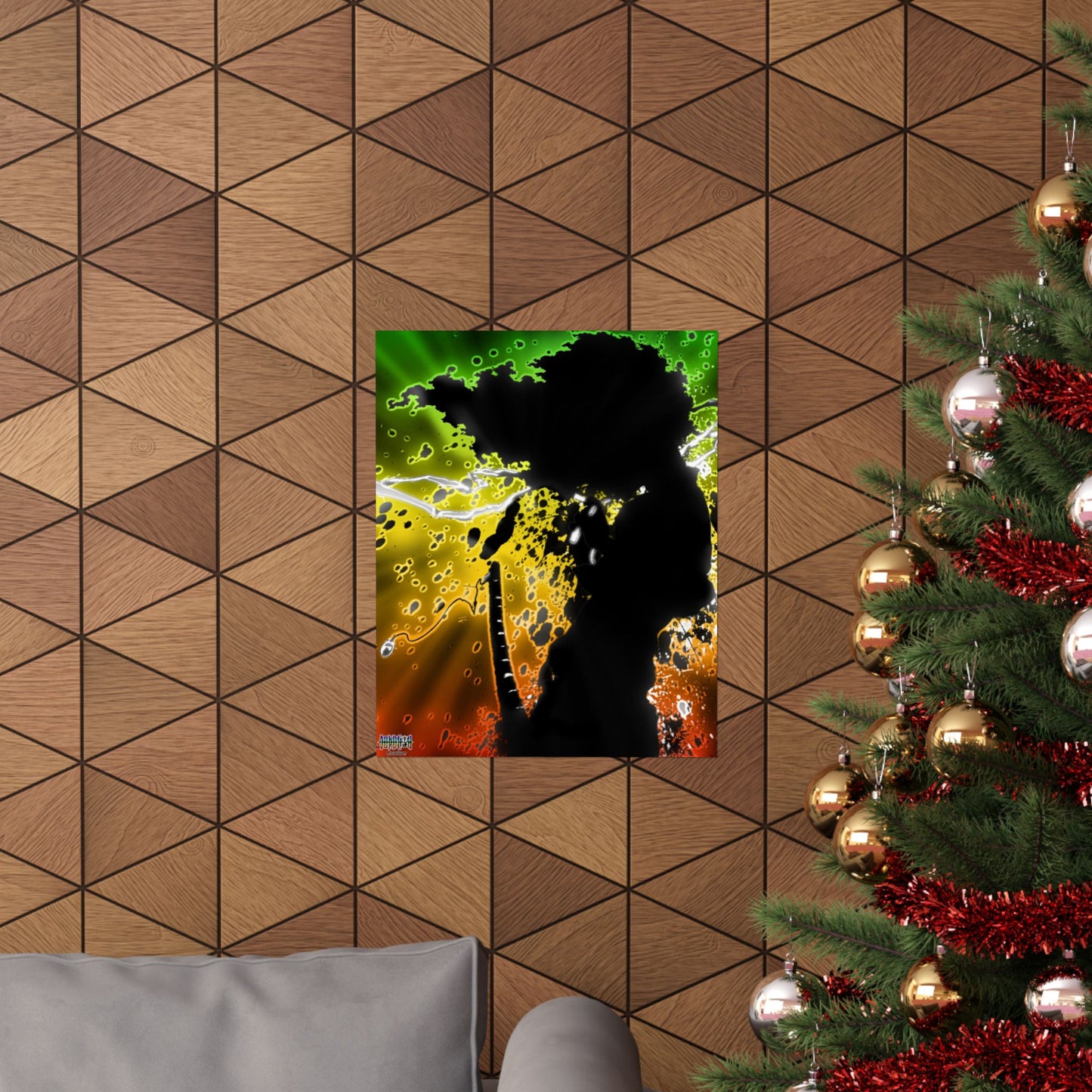 The Afro Experience Matte Vertical Poster