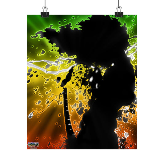 The Afro Experience Matte Vertical Poster