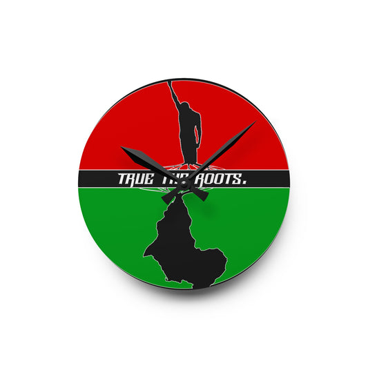 True The Roots Acrylic Wall Clock