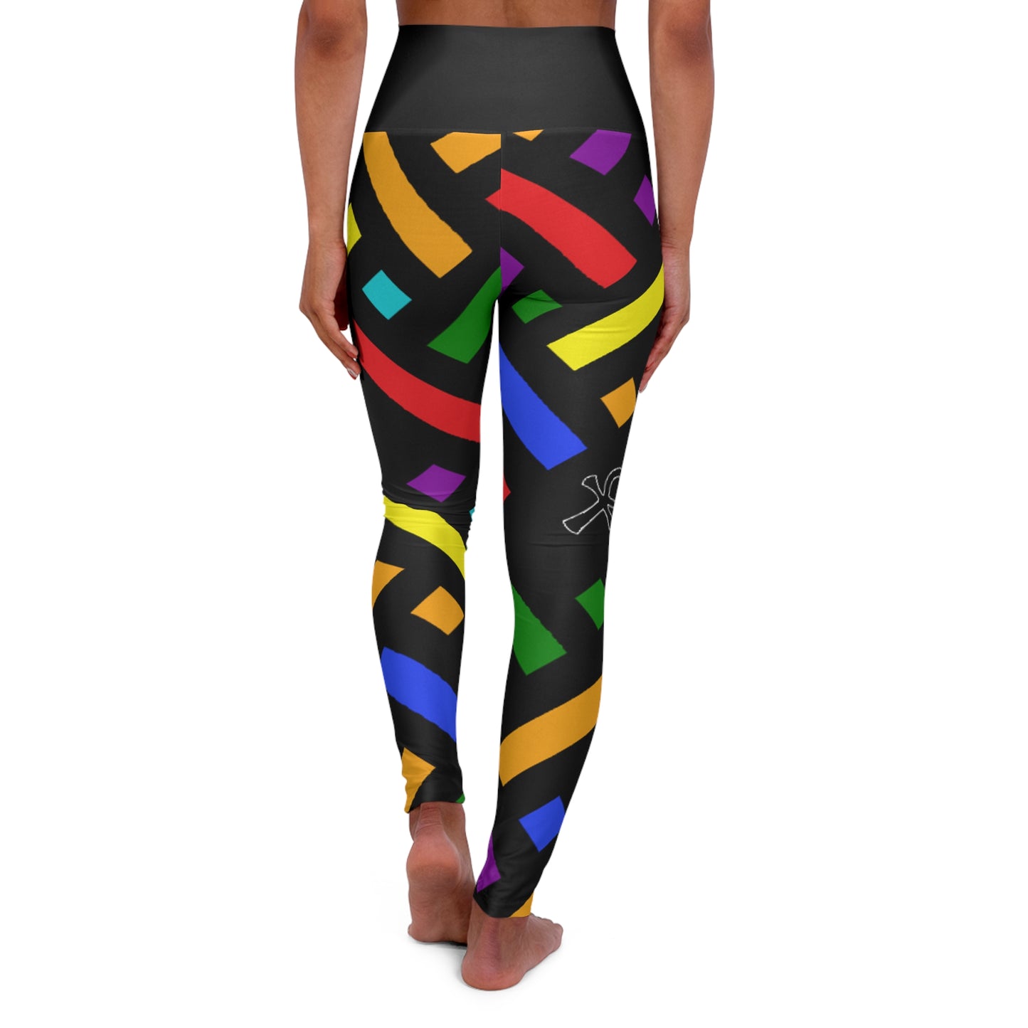 The Colors 7 High Waisted Yoga Leggings