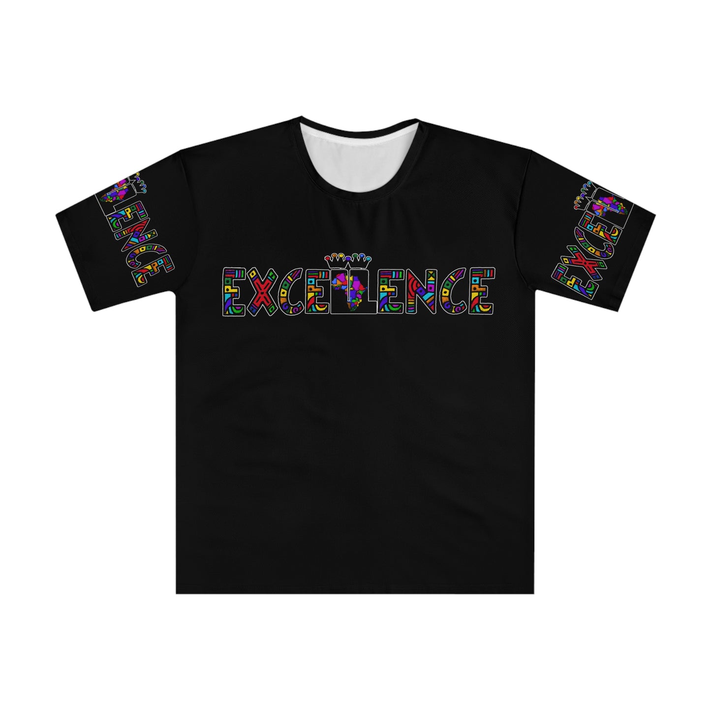 Black ExceLLence Lined Out T-Shirt