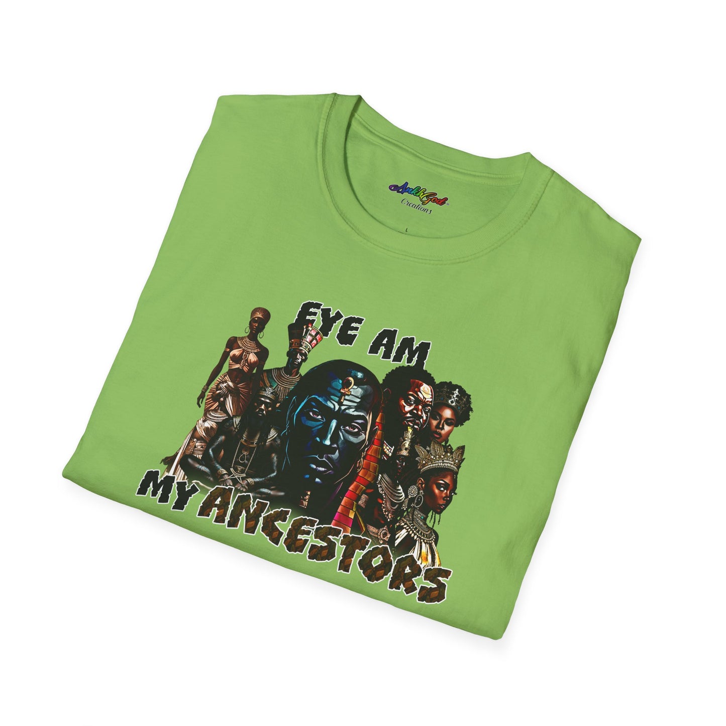 Eye Am My Ancestors' Design | Softstyle Tee (Kings)