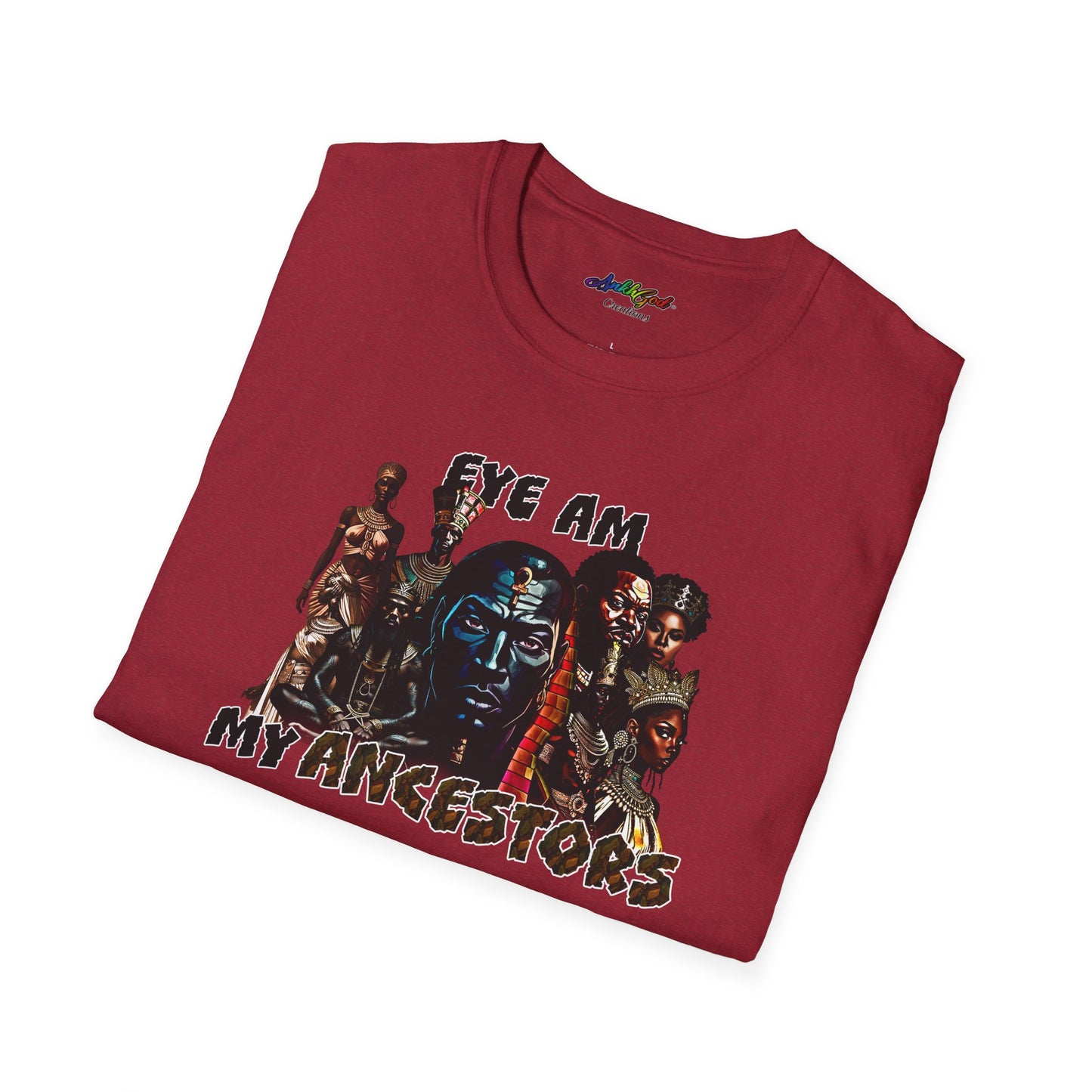 Eye Am My Ancestors' Design | Softstyle Tee (Kings)