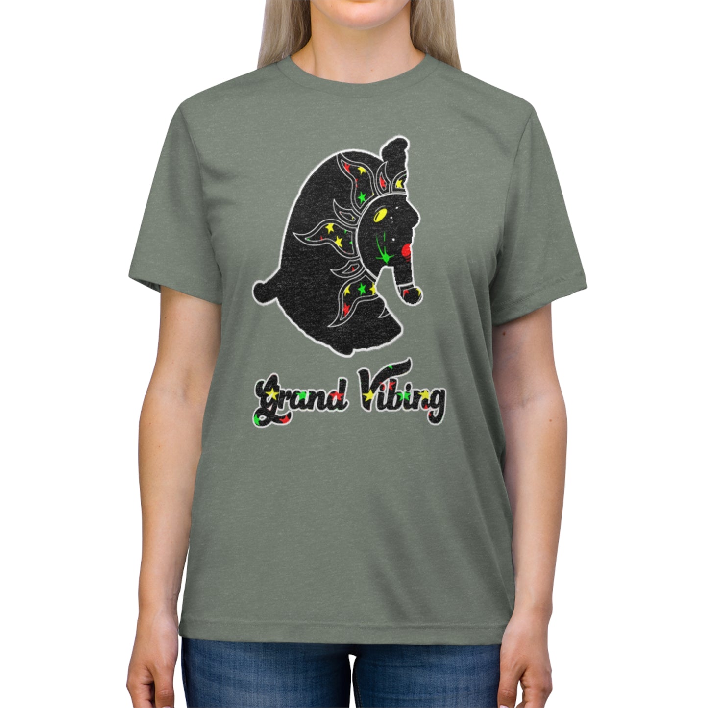 Grand Vibing (K) - Triblend (Lightweight Material) T-Shirt