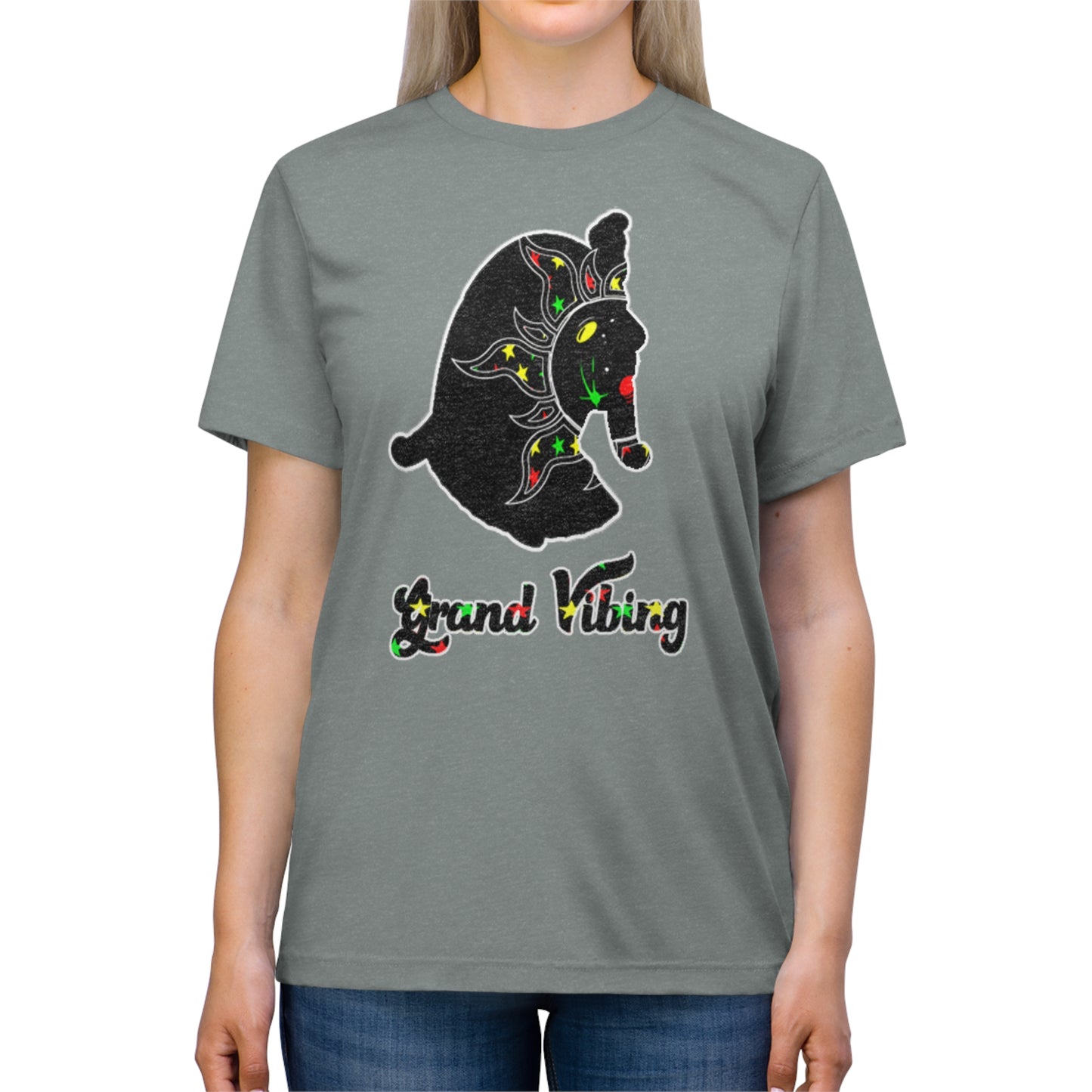 Grand Vibing (K) - Triblend (Lightweight Material) T-Shirt