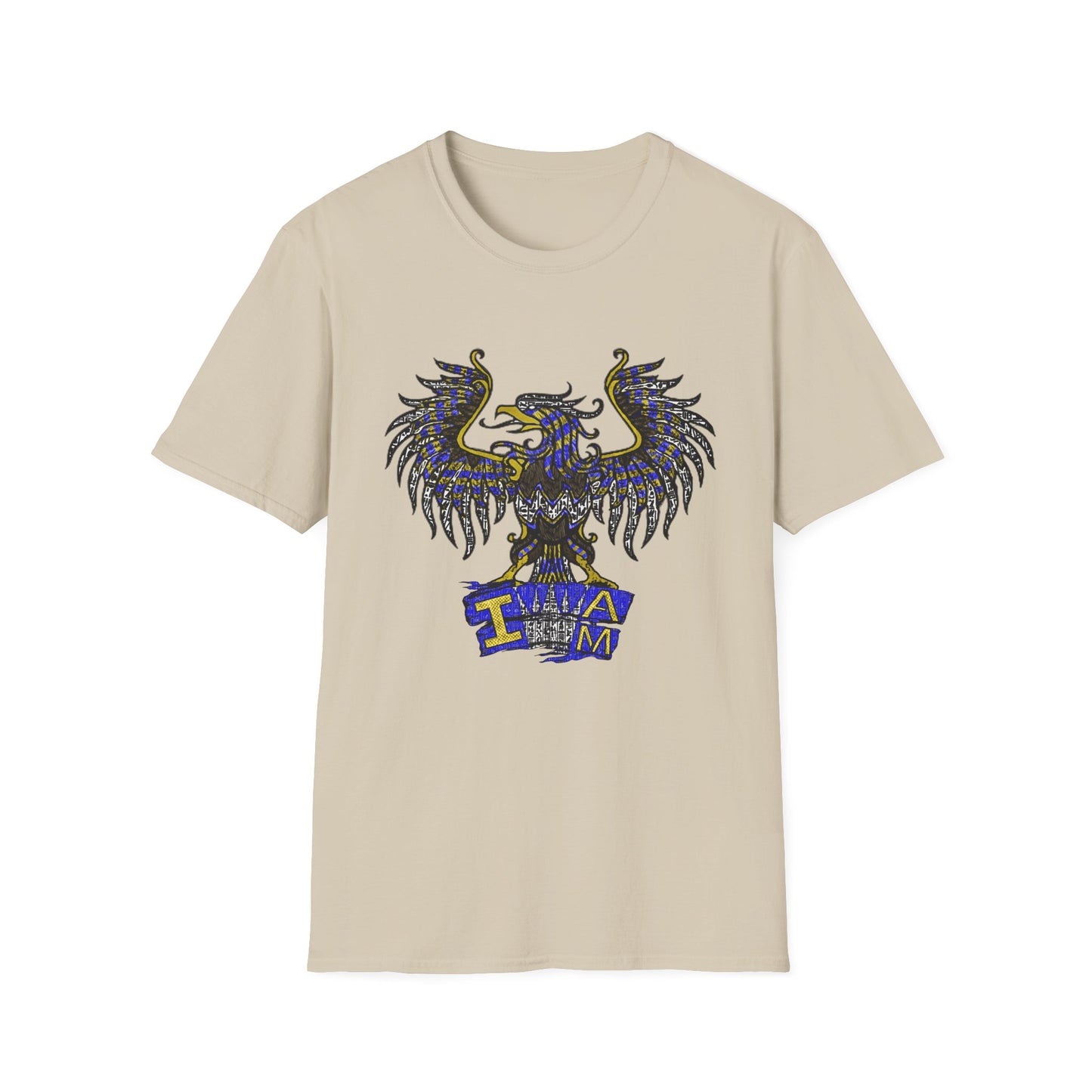 Pharoah Blue and Yellow - Ay Nfrtm Design