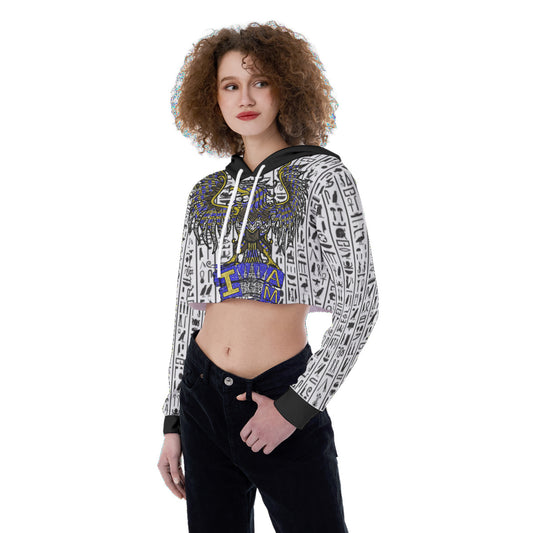 Eye AM KMT Women's Crop Top Hoodie