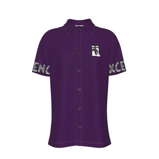 ExceLLence Purple Reign Button Up