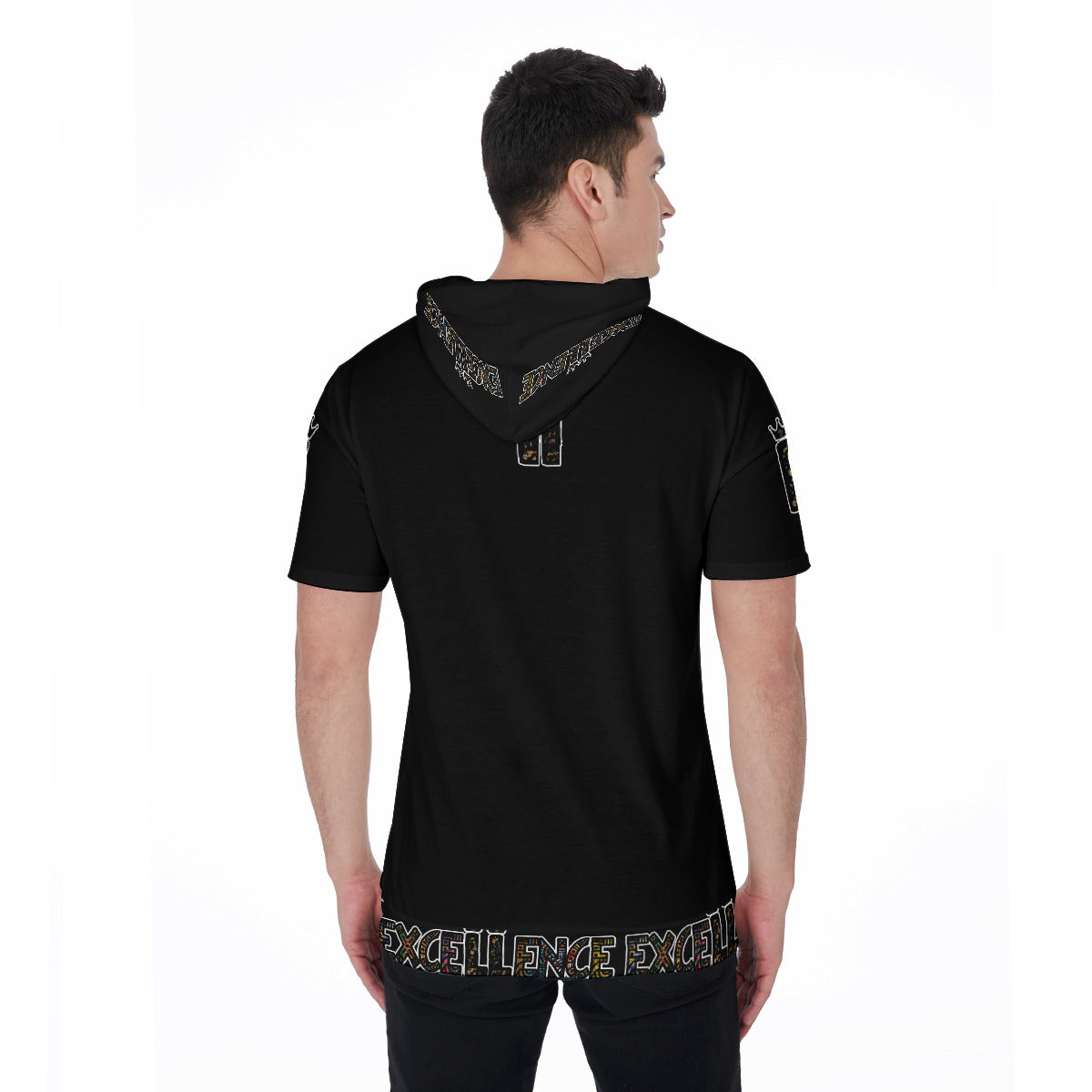 ExceLLence Short Sleeve Hoodie Shirt