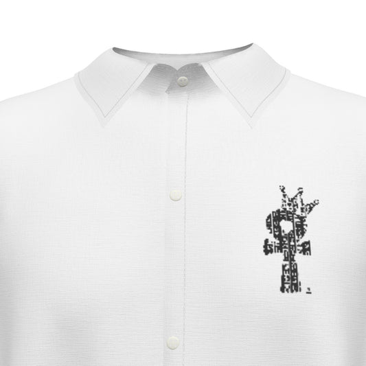 Hiero-Ankh Silk Short-Sleeved Shirt