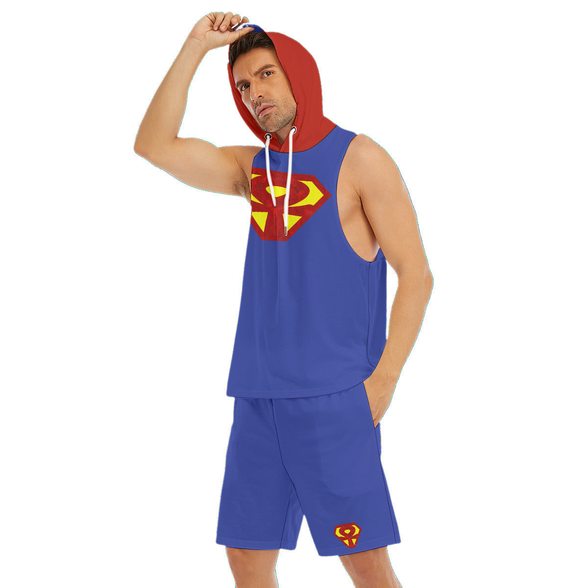 Super-Ankh Short Set w Hoodie