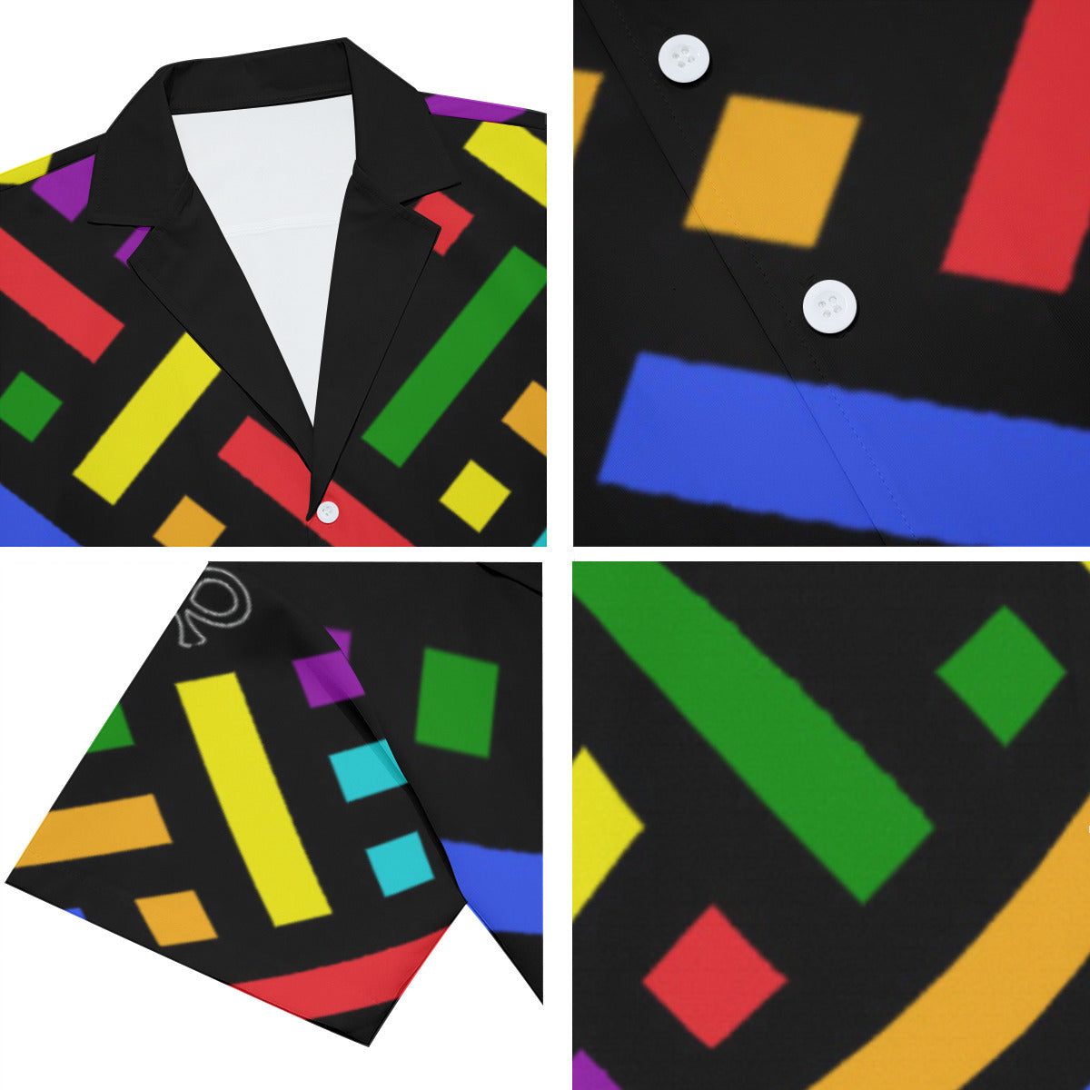 7 Colors Divine Short Sleeve Button Up