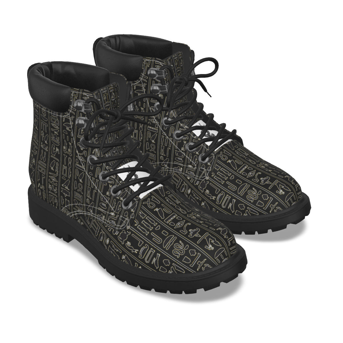 Hiero-Ankh Printed -1s Boot