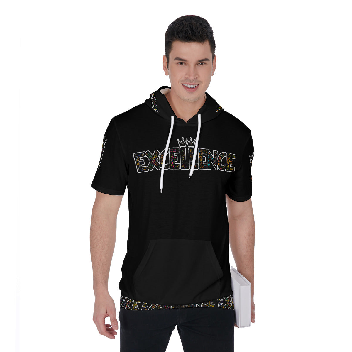 ExceLLence Short Sleeve Hoodie Shirt