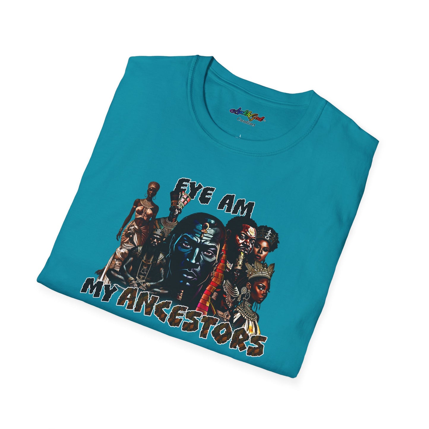 Eye Am My Ancestors' Design | Softstyle Tee (Kings)