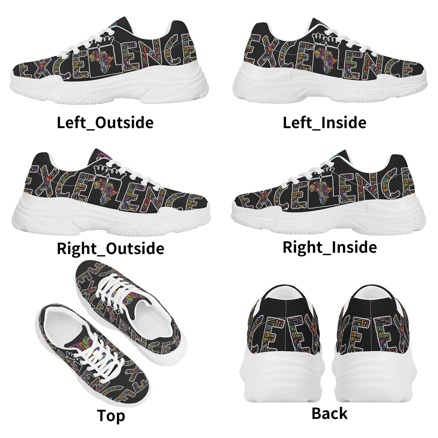 ExceLLence (Blackout) Sneakers (Kenté)