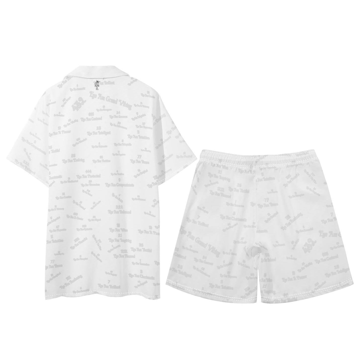 The Angel Numbers Hawaiian Short Set