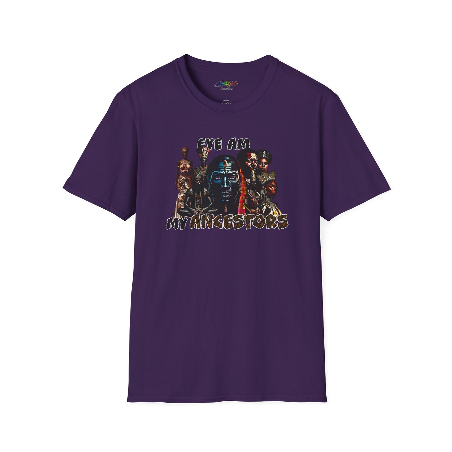 Eye Am My Ancestors' Design | Softstyle Tee (Kings)