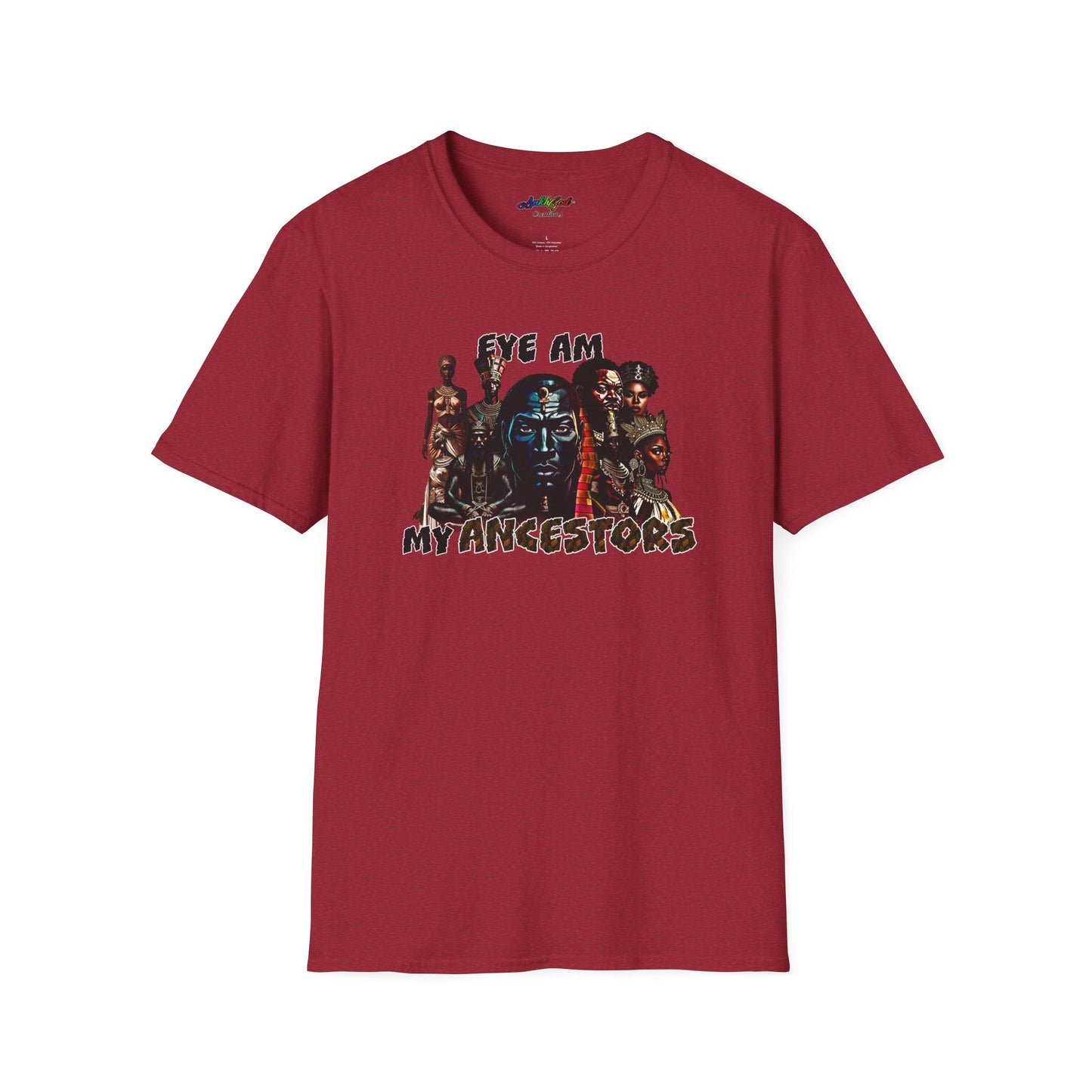 Eye Am My Ancestors' Design | Softstyle Tee (Kings)