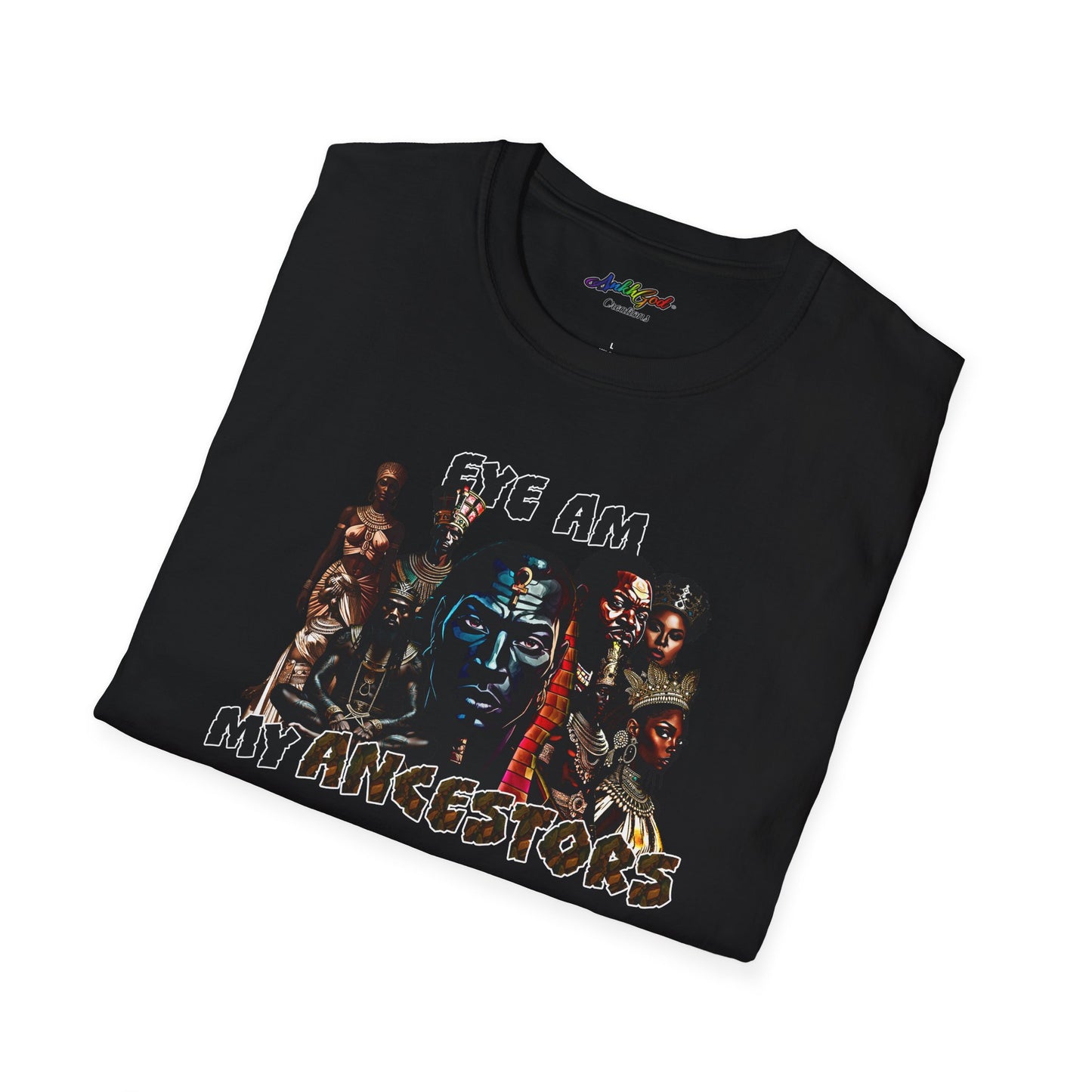 Eye Am My Ancestors' Design | Softstyle Tee (Kings)