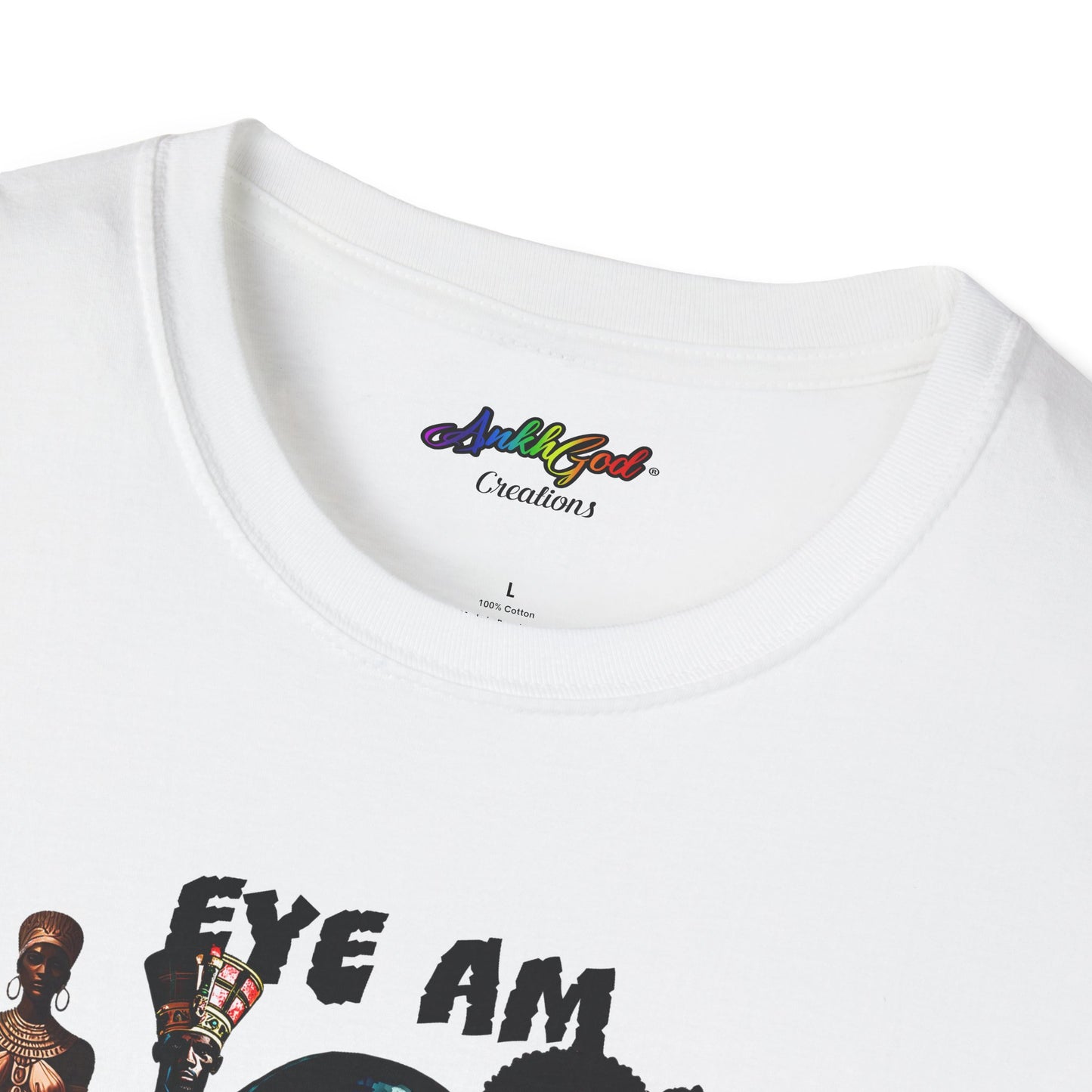 Eye Am My Ancestors' Design | Softstyle Tee (Kings)