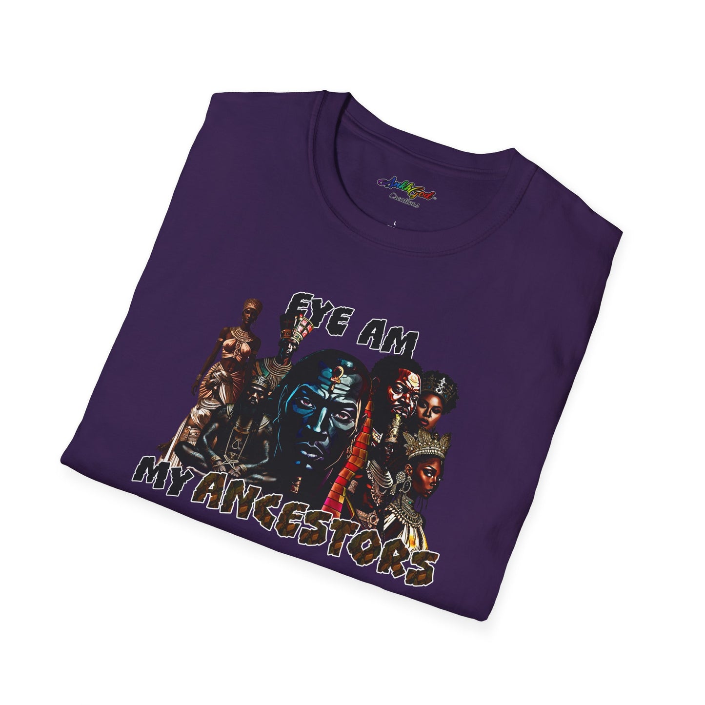 Eye Am My Ancestors' Design | Softstyle Tee (Kings)