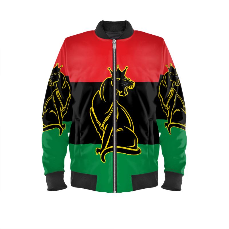 Panafrican Rastafari Reversible Bomber Jacket