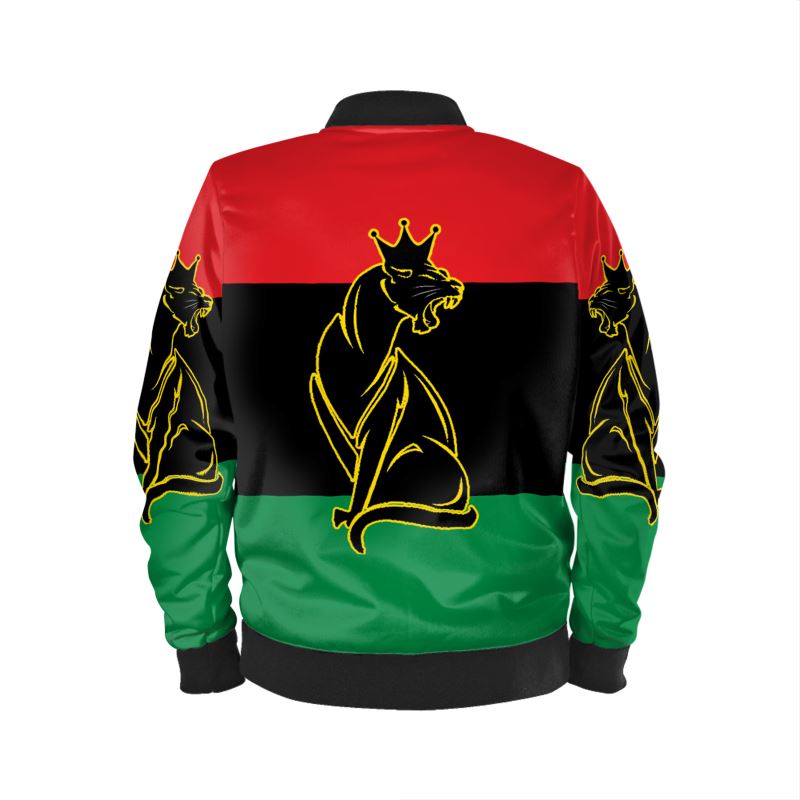 Panafrican Rastafari Reversible Bomber Jacket