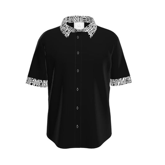 The AnkhGod Short Sleeve Button Up