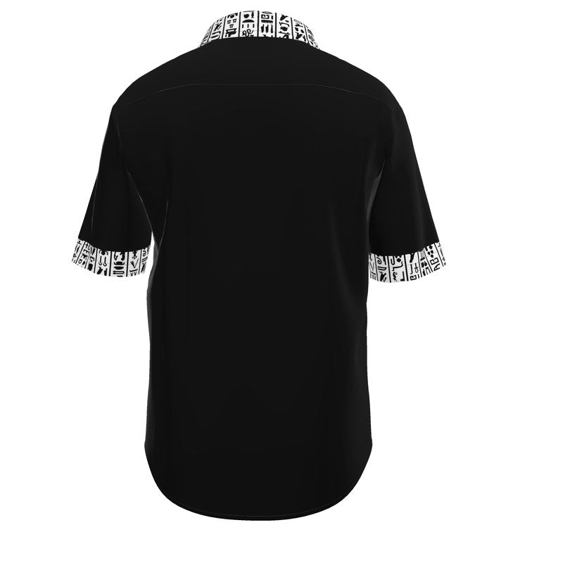 The AnkhGod Short Sleeve Button Up