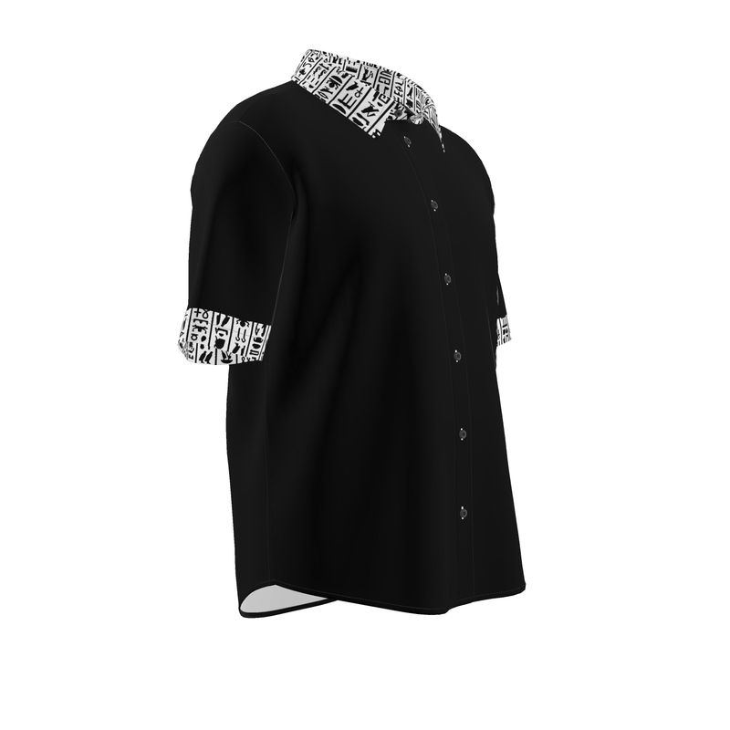 The AnkhGod Short Sleeve Button Up