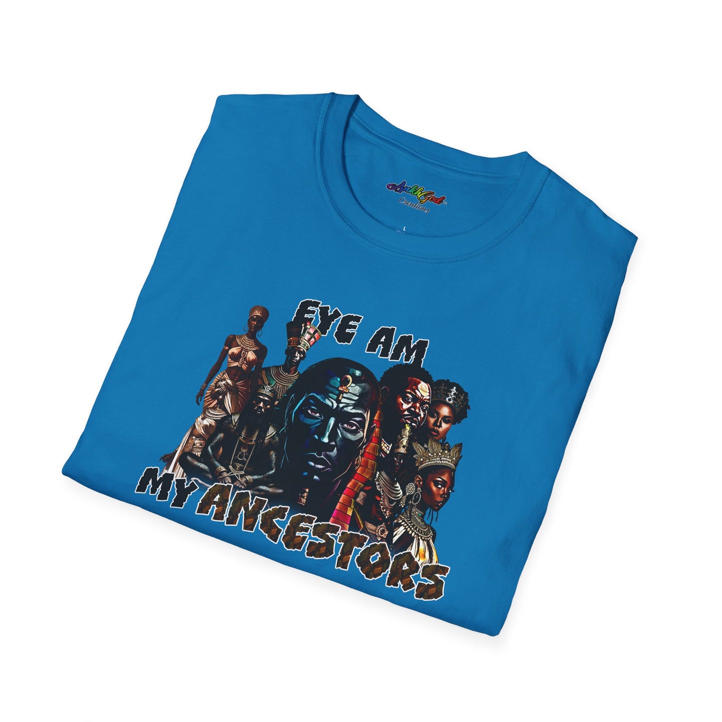 Eye Am My Ancestors' Design | Softstyle Tee (Kings)