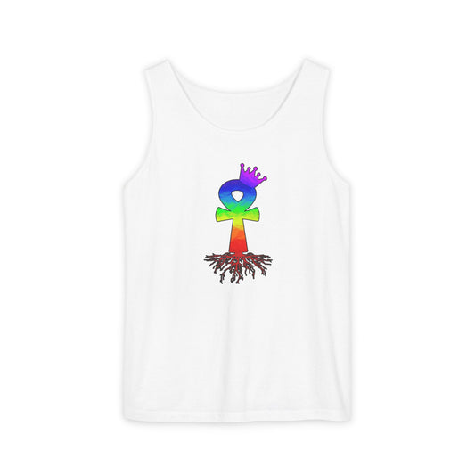 AnkhGod Chakra Vibrant Roots Tank Top