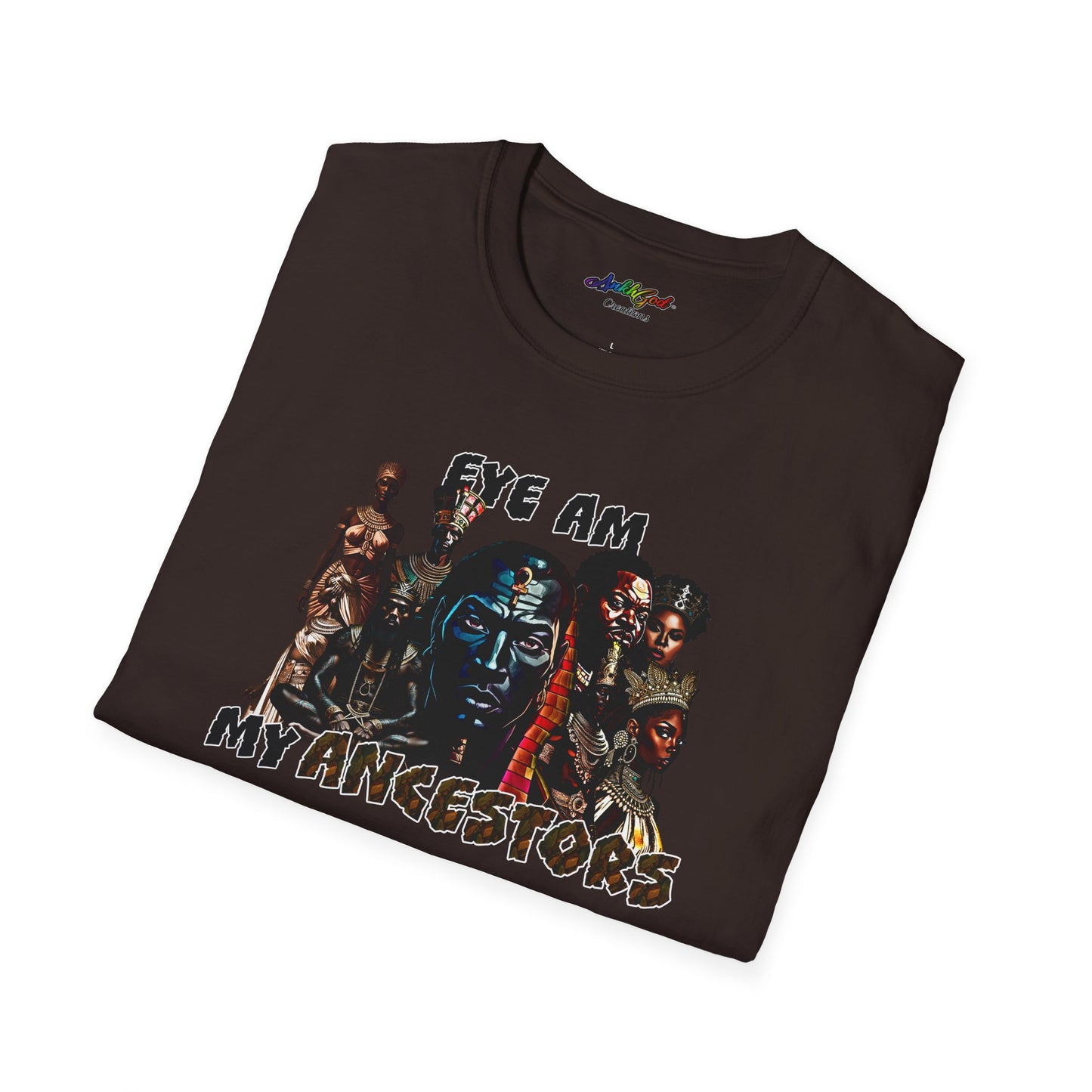 Eye Am My Ancestors' Design | Softstyle Tee (Kings)