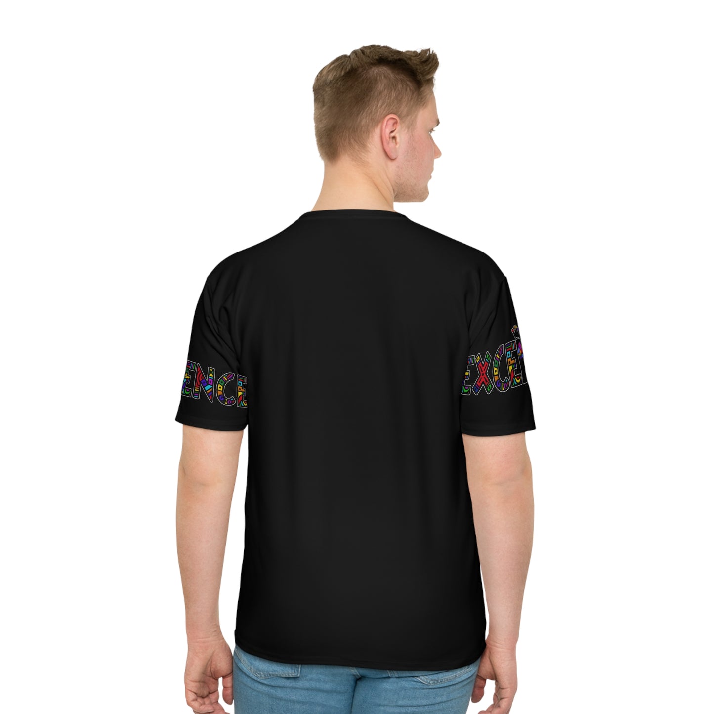 Black ExceLLence Lined Out T-Shirt