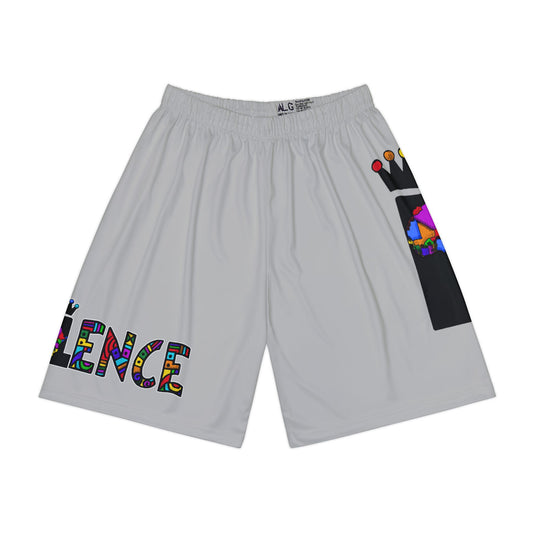 Black ExceLLence All Over Printed Shorts
